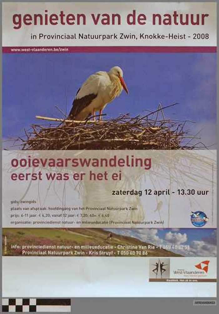 Genieten van de natuur. Ooievaarswandeling.