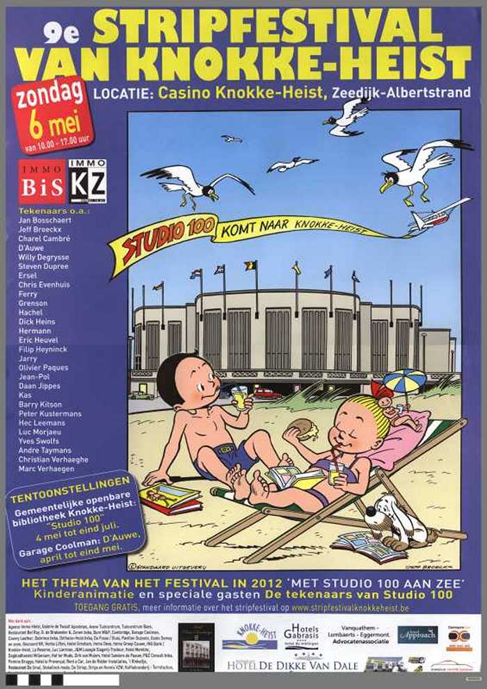 9e stripfestival van Knokke-Heist - 2012
