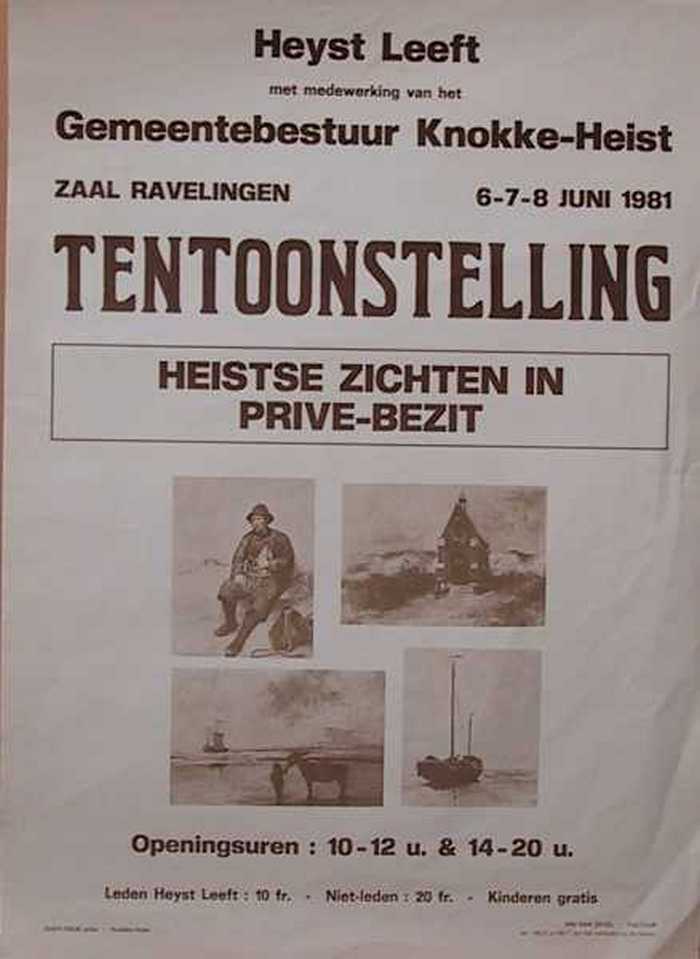 Tentoonstelling Heistse zichten in privé-bezit.