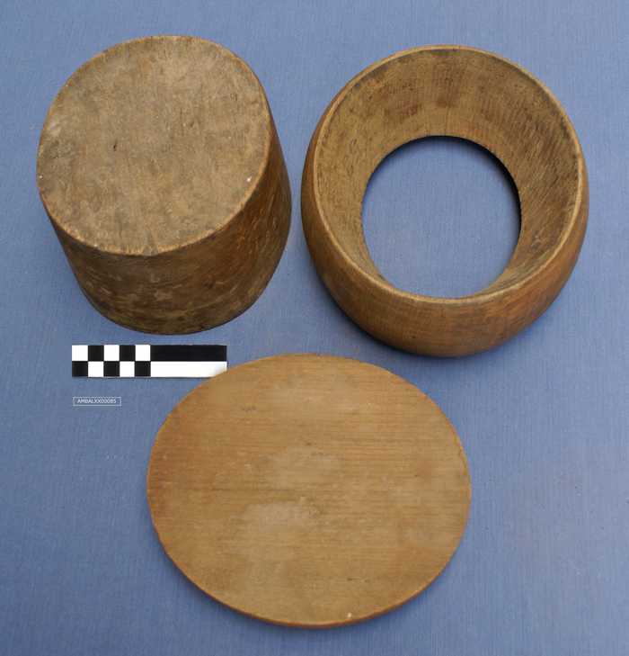 Hoedenvorm uit 3 delen