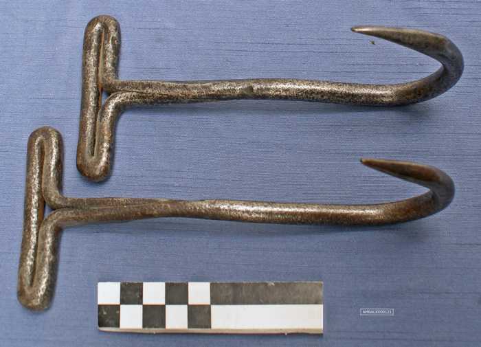 Set van twee stroodekkershaken