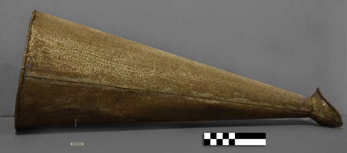 IJzeren toeter van redder (groot formaat)