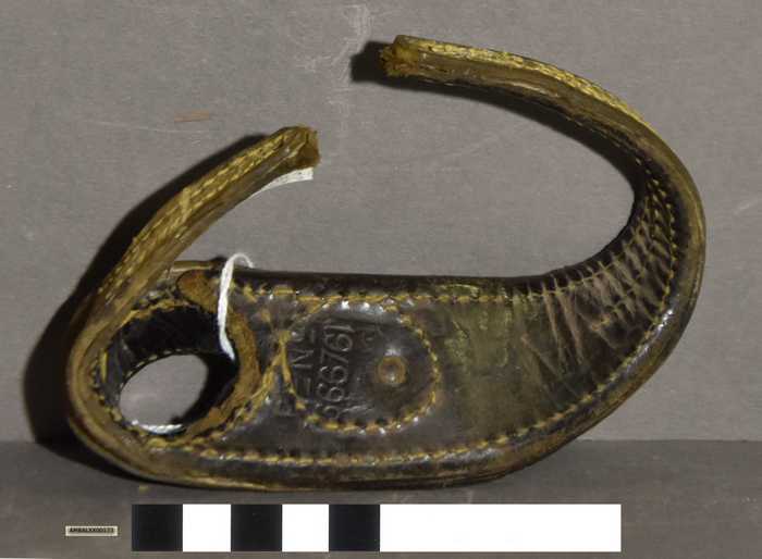 Lederen handpalm zeilmaker