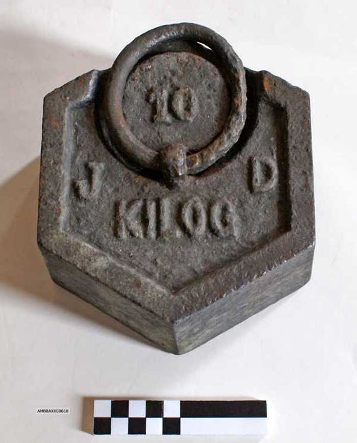Gewicht van 10 kg