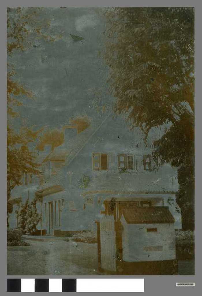 Drukplaat: Villa 'Clos des Saules'