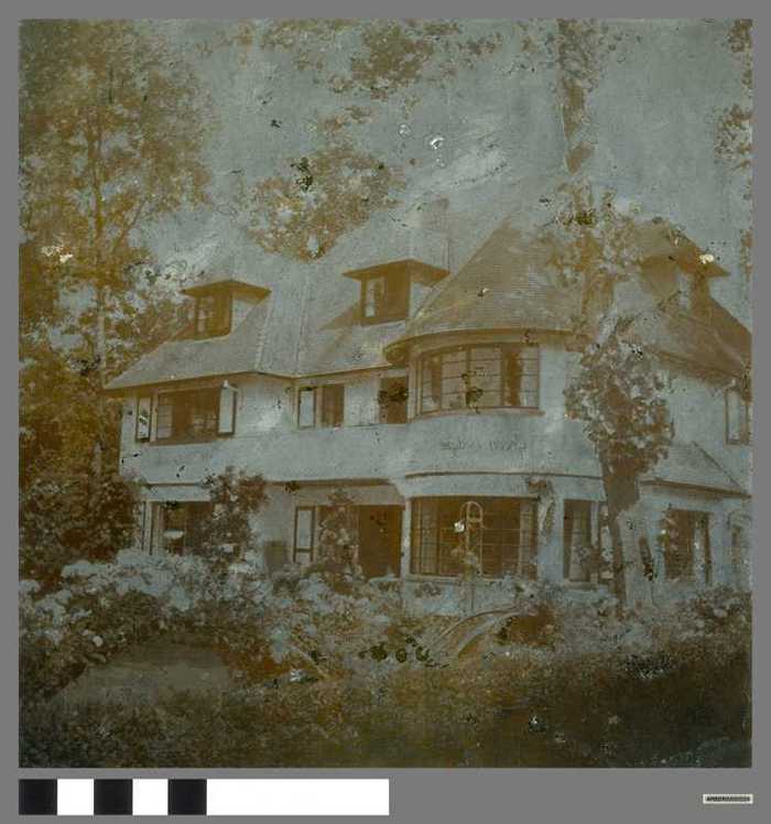 Drukplaat: Villa 'Green Hedges'