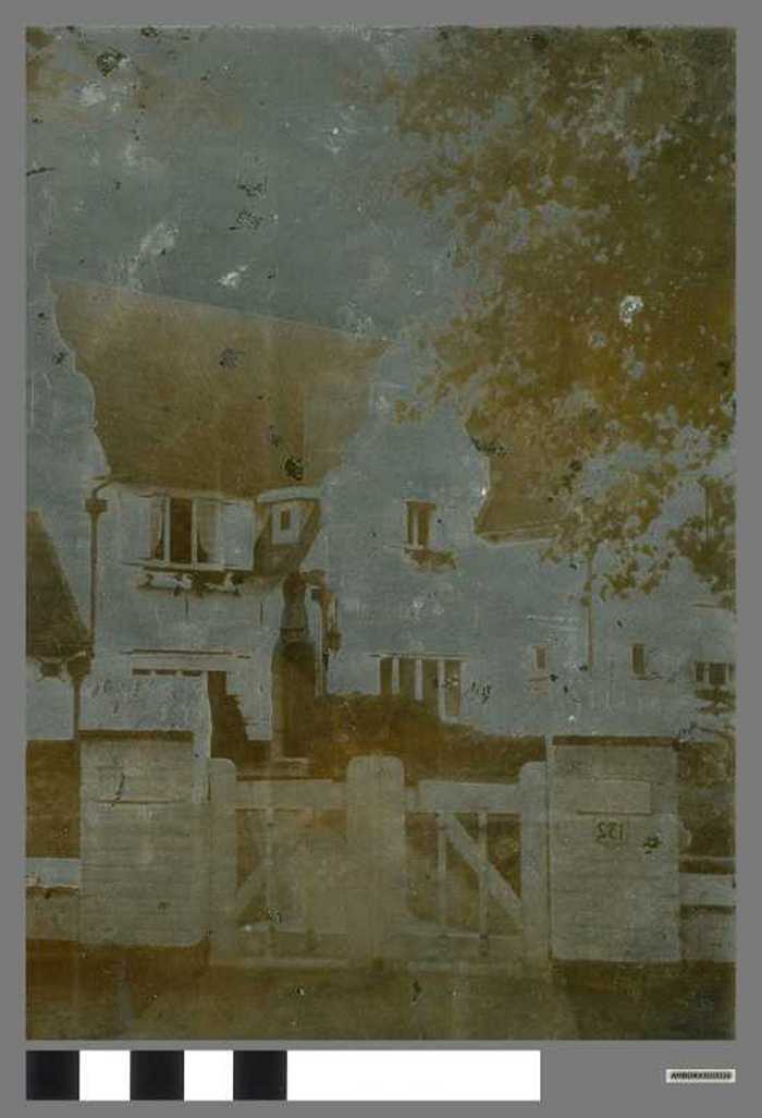 Drukplaat: Villa 'Temps Jadis'