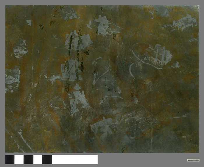 Drukplaat: Luchtfoto van het Zoute