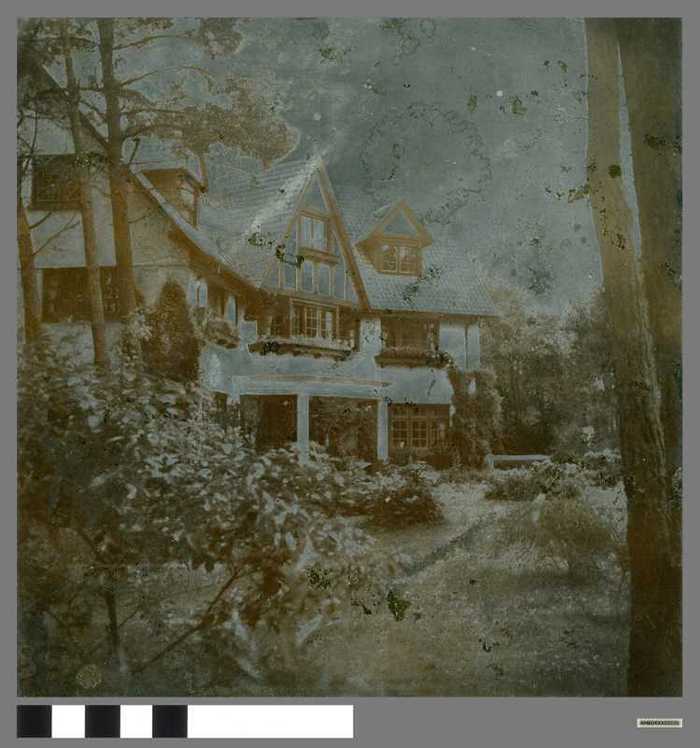 Drukplaat: Villa 'Saint-Hubert'