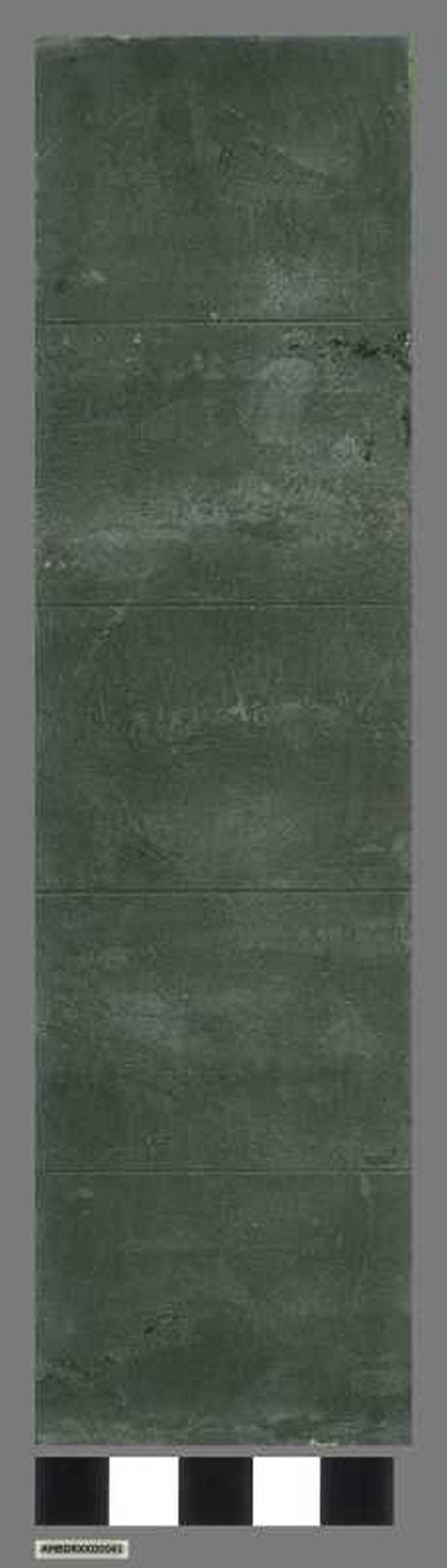 Drukplaat: vijf vogels (onder elkaar)