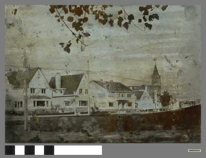 Drukplaat: Elizabethlaan, Duinbergen