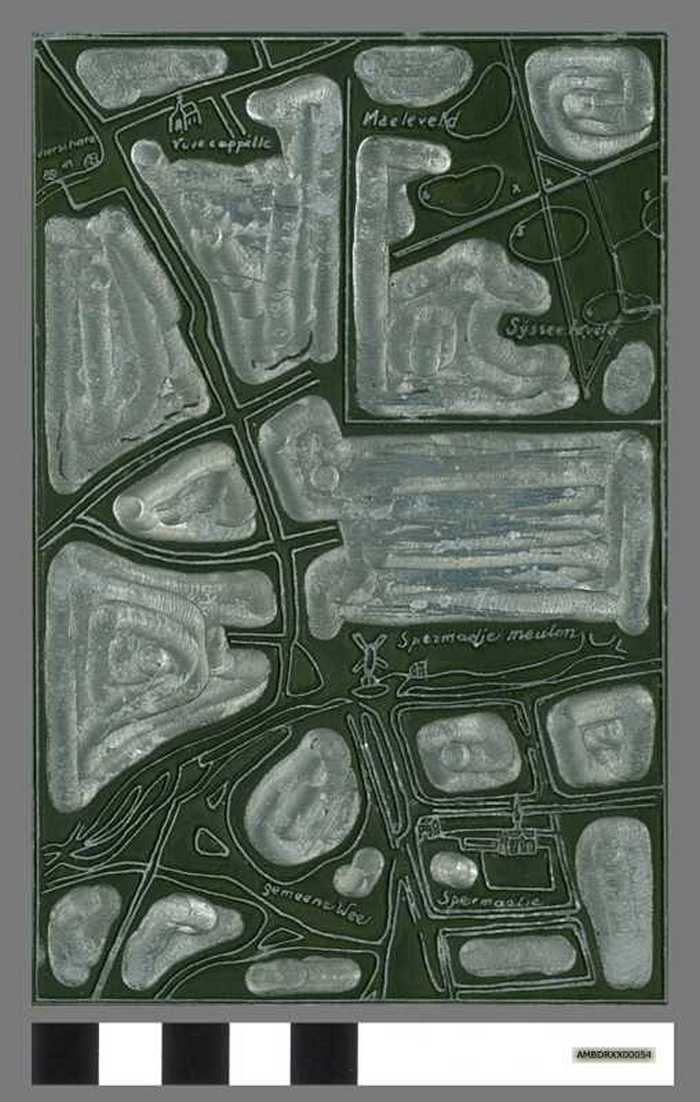 Drukplaat: Situatiekaart bij artikel 'Ofschoon ge U met veldgewas moet voeden...'