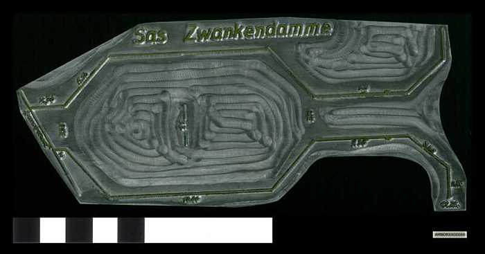 Drukplaat: Sas van Zwankendamme