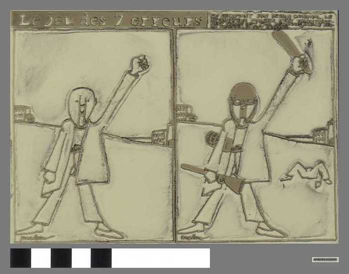 Proefdruk Cartoonale: Le jeu des 7 erreurs