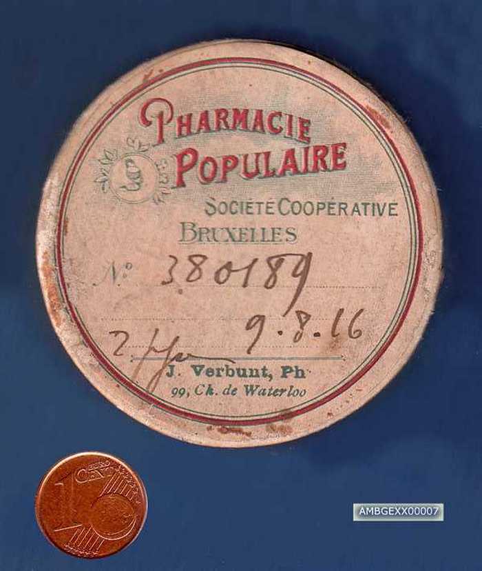 Pharmacie Populaire Société Cooperative Verbunt - Pillendoos
