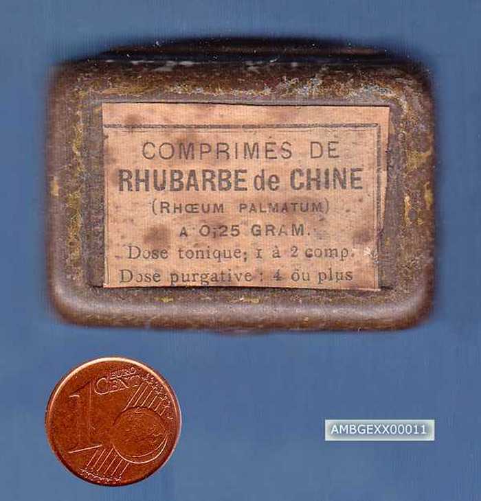 Doosje van Comprimés de Rhubarbe de Chine