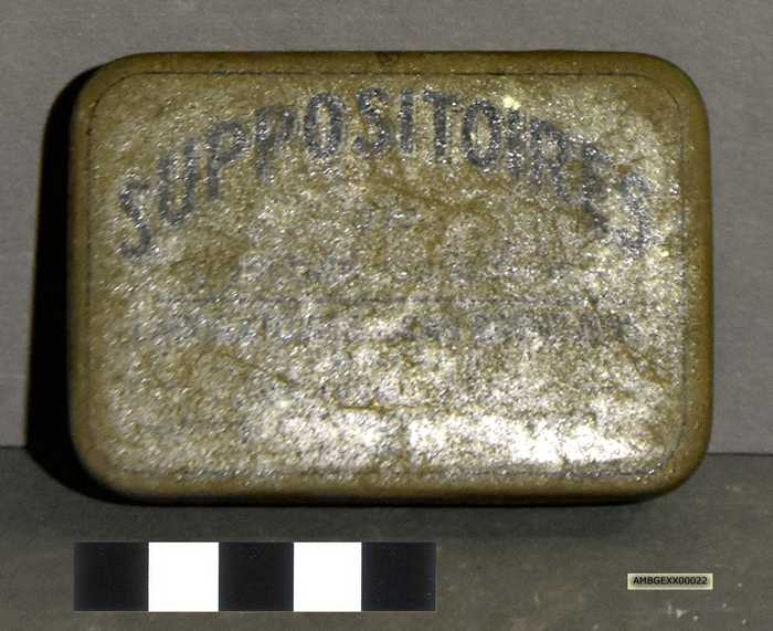 Blikken doosje: Suppositoires