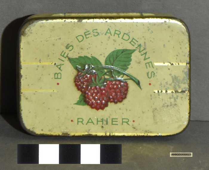 Blikken doosje: Baies des Ardennes - Rahier