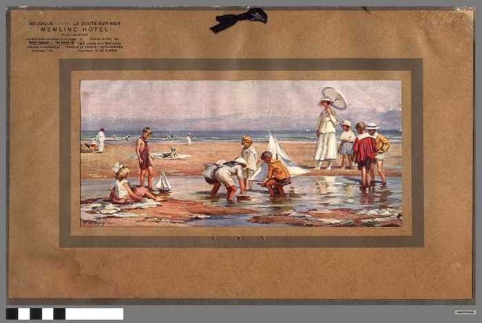 Memlinc Hotel - Belgique - Le Zoute sur Mer. Prent:  La plus belle situation de la plage. Vue sur la mer, les dunes et le Golf Links.