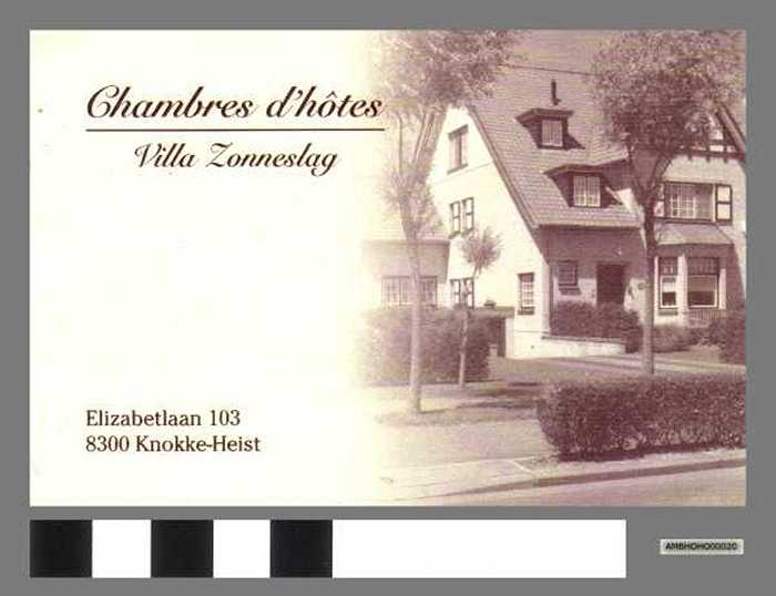 Villa Zonneslag - Chambres dhôtes