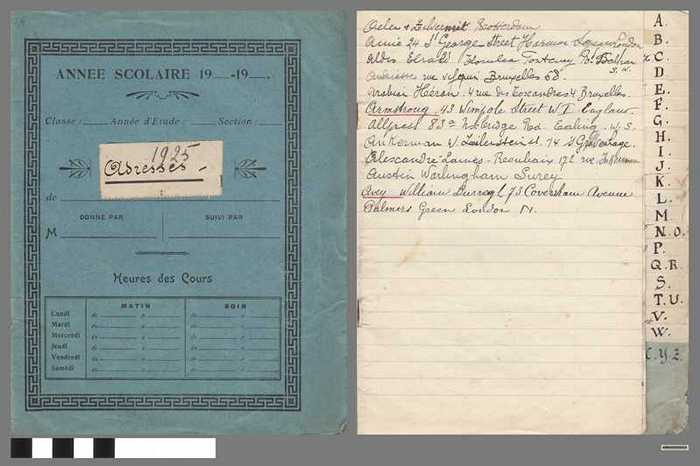 GRAND HOTEL DU ZOUTE - Adresses 1925