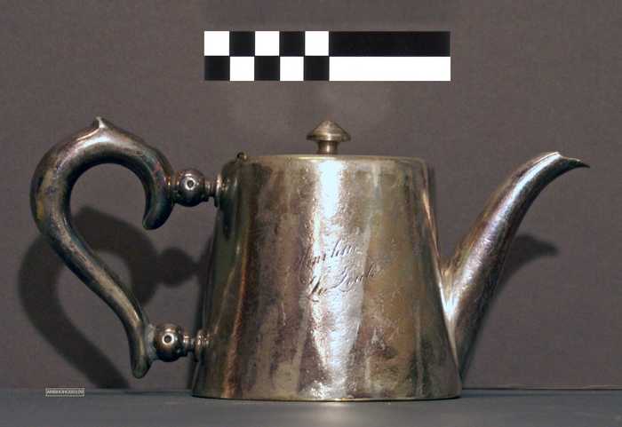 Zilveren theepot - Hotel Memlinc - Le Zoute