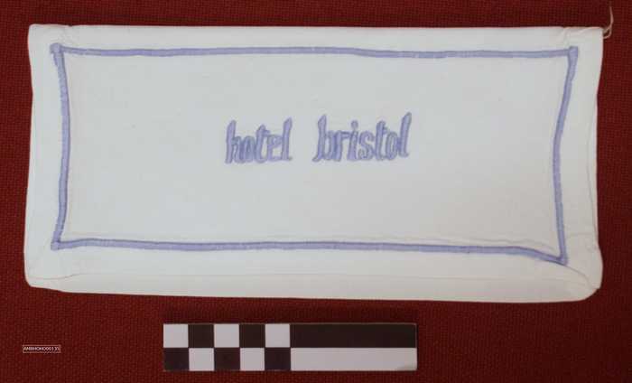 Bestekzakje - Hotel Bristol