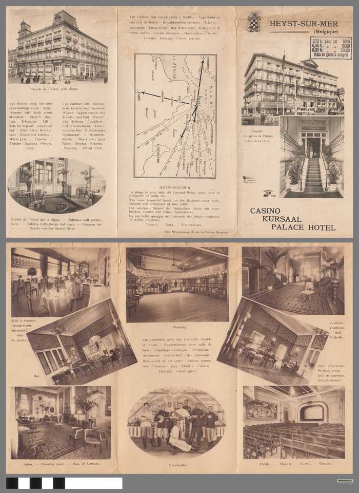 Heyst-Sur-Mer - Casino Kursaal Palace Hotel