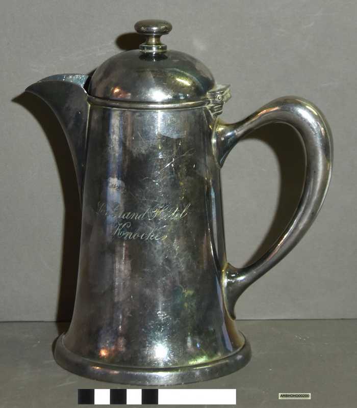 Zilveren koffiekan - Le Grand Hotel Knocke