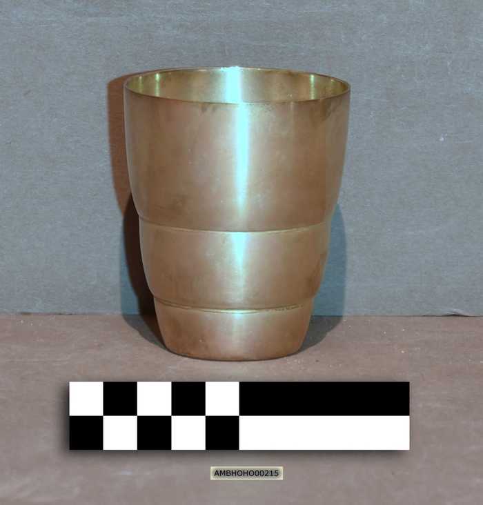 Kleine verzilverde beker - Hôtel du Lion d'Or Knocke