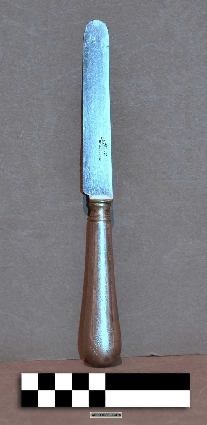 Verzilverd broodmes - Grand Hôtel du Lion d'Or (3 stuks)