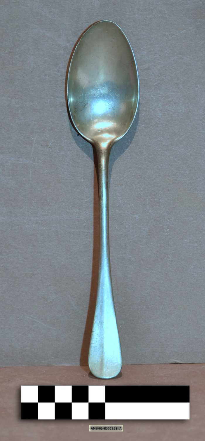 Verzilverde soeplepel - Hôtel du Lion d'Or (6 stuks)