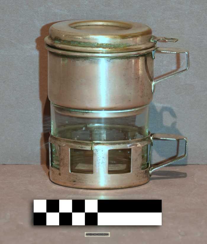 Verzilverde filtertas - Hôtel du Lion d'Or