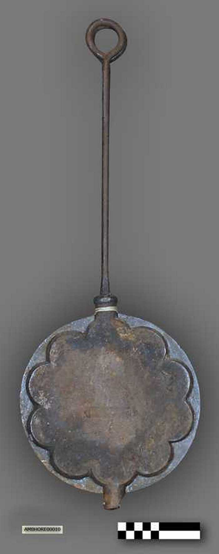 Wafelijzer met hartjesvormen van Siska