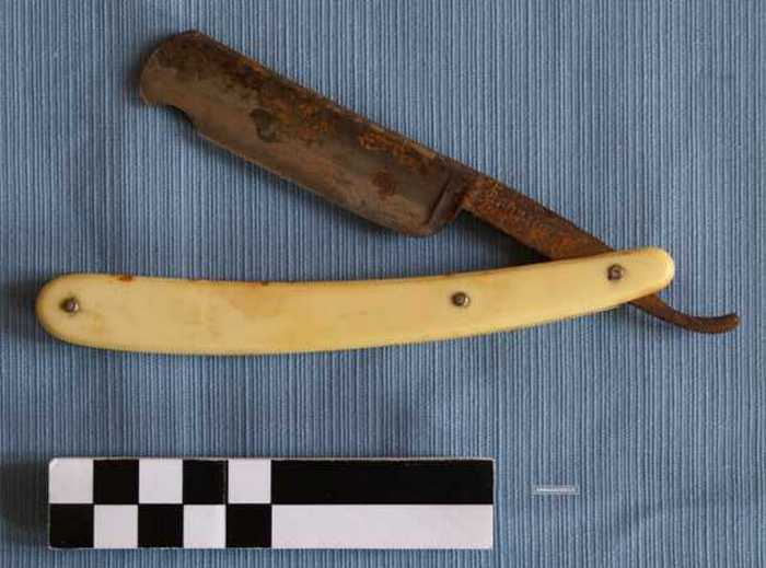 Scheermes (lichtgeel)