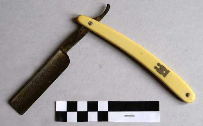 Open scheermes (ivoorkleurig)