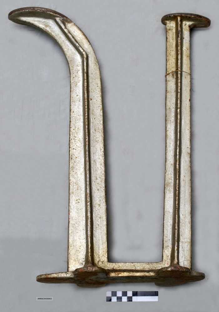 Dubbele ijzeren voet (leest)