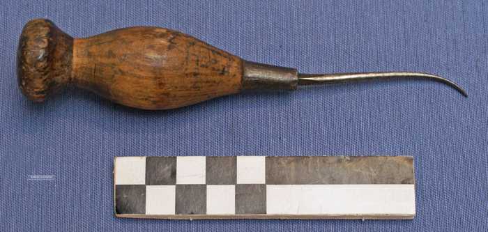 Lepelels met houten handvat