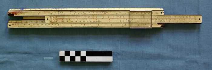 Rekenlineaal - System Rietz Albert Nestler A.G.