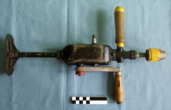 Handboormachine met overbrenging