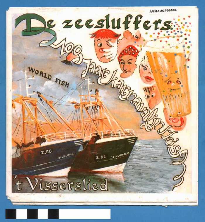 '100 jaar carnaval in Heist' en ''t Visserslied' van De Zeesluffers