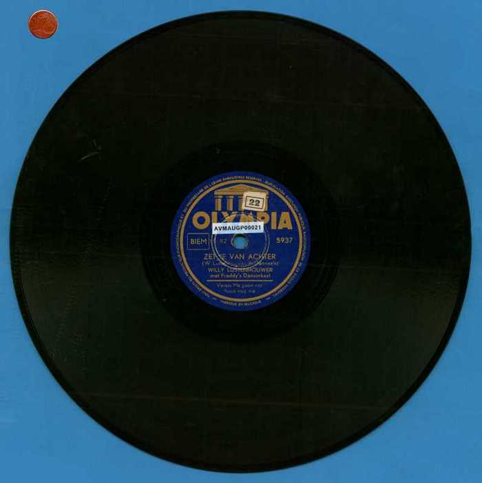 'Zet je van achter' en 'Me goon nor huus nog nie' van Willy Lustenhouwer