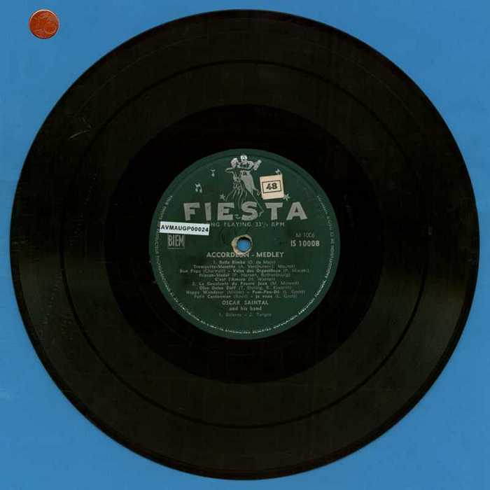 'Accordeon Medley' van Oscar Saintal