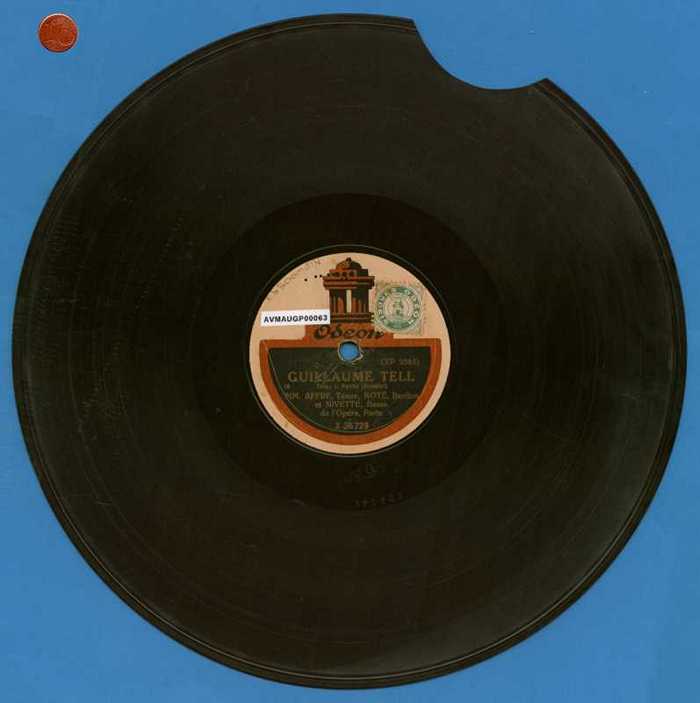 'Guillaume Tell' door Affre, Noté en Nivette.