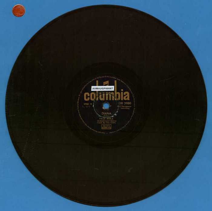 'Diana' en 'Don't gamble with love' van Paul Anka