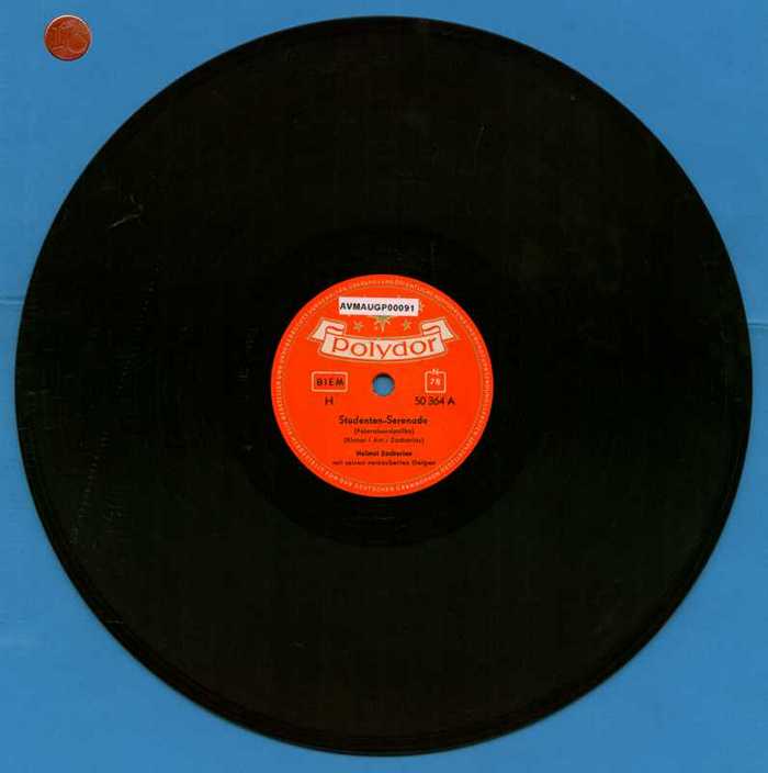'Studenten-Serenade' en 'Vöglein's Abendlied' van Helmut Zacharias