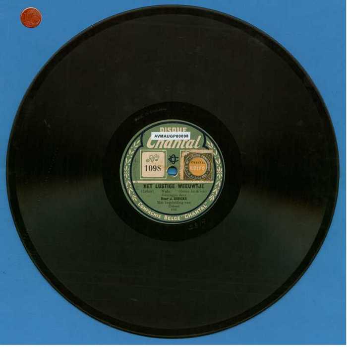 'Het lustige weeuwtje' en 'De graaf van Luxemburg' door Jules Dirickx