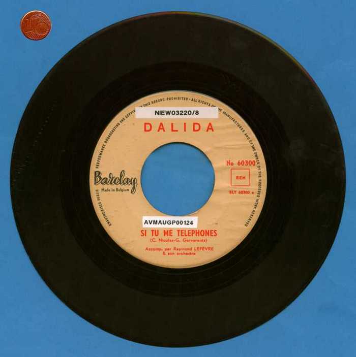 'Si tu me téléphones' en 'Achète-moi un juke-box' van Dalida