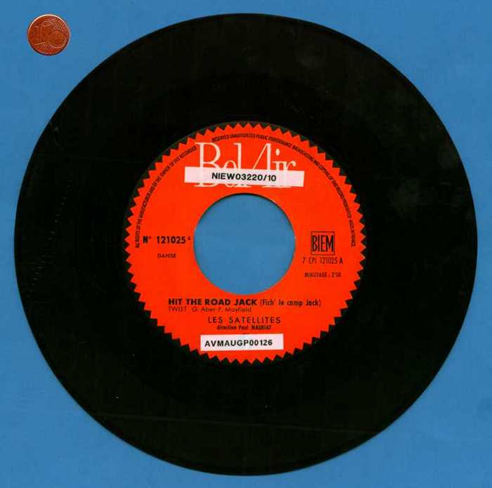 'Hit the road Jack' en 'Les amants' door Les Satellites