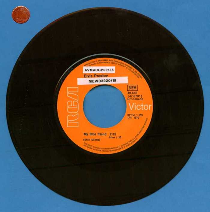 'My Little Friend' en 'Kentucky Rain' van Elvis Presley